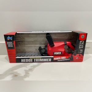 NEW Misco Toys Pretend Play Power Tools Battery Operated Hedge Trimmer